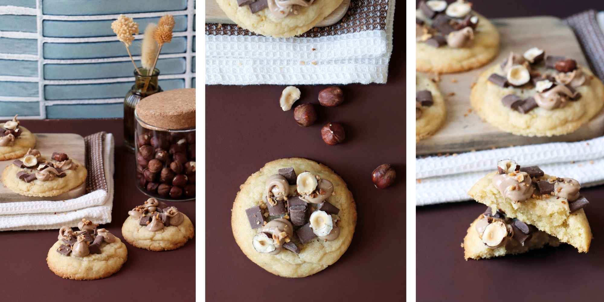 Ambiance Cookies noisette chocolat lait - ScrapCooking®